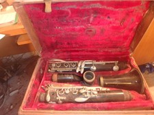4G -vintage CLARINET in case HARMONY reso-tone w/ sumner mouthpiece