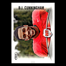 B.J. Cunningham #93 2012 SAGE HIT Michigan State Spartans Football Card NFL NM