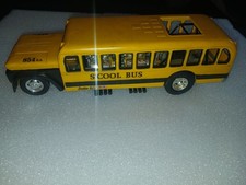 Vintage S'Cool Bus Dragster Twin Engines School Bus Model Built Original 