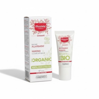 Mustela Nursing Comfort Balm 30ml Organic Body Care Exp 05/2026