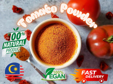 Organic Premium Tomato Powder 100g  All-Natural Flavoring  Halal