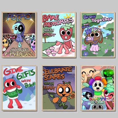 Popular Game D-Dandys World  Whitepaper Poster HD Quality Poster Wall