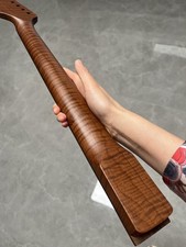 AAAA New Rosewood 22Frets Satin Roasting flame maple electric guitar neck shur