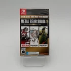 Nintendo Switch Metal Gear Solid Vol 1 Master Collection Used