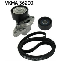 SKF Keilrippenriemensatz FüR Dacia Sandero Logan MCV Ks_ Ls_ Renault ScéNic I