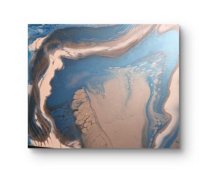 Original Abstraktes Acryl Gemälde - ''Another World'' - UK Künstler - Signiert - COA