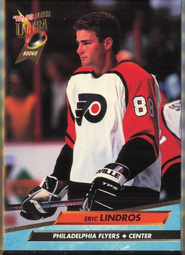 Eric Lindros #157 1992 Ultra card