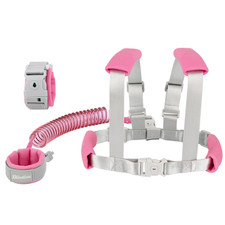 2 in 1 Toddler Leash - anti Lost Wrist Link for Toddlers - Toddler Harness, Baby