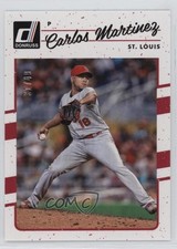 2017 Panini Donruss Aqueous Test 31/49 Carlos Martinez #154 0t2