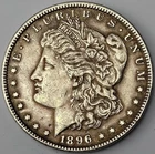 1896 P Philadelphia Mint Morgan Dollar $1 Old US 90% Silver Coin