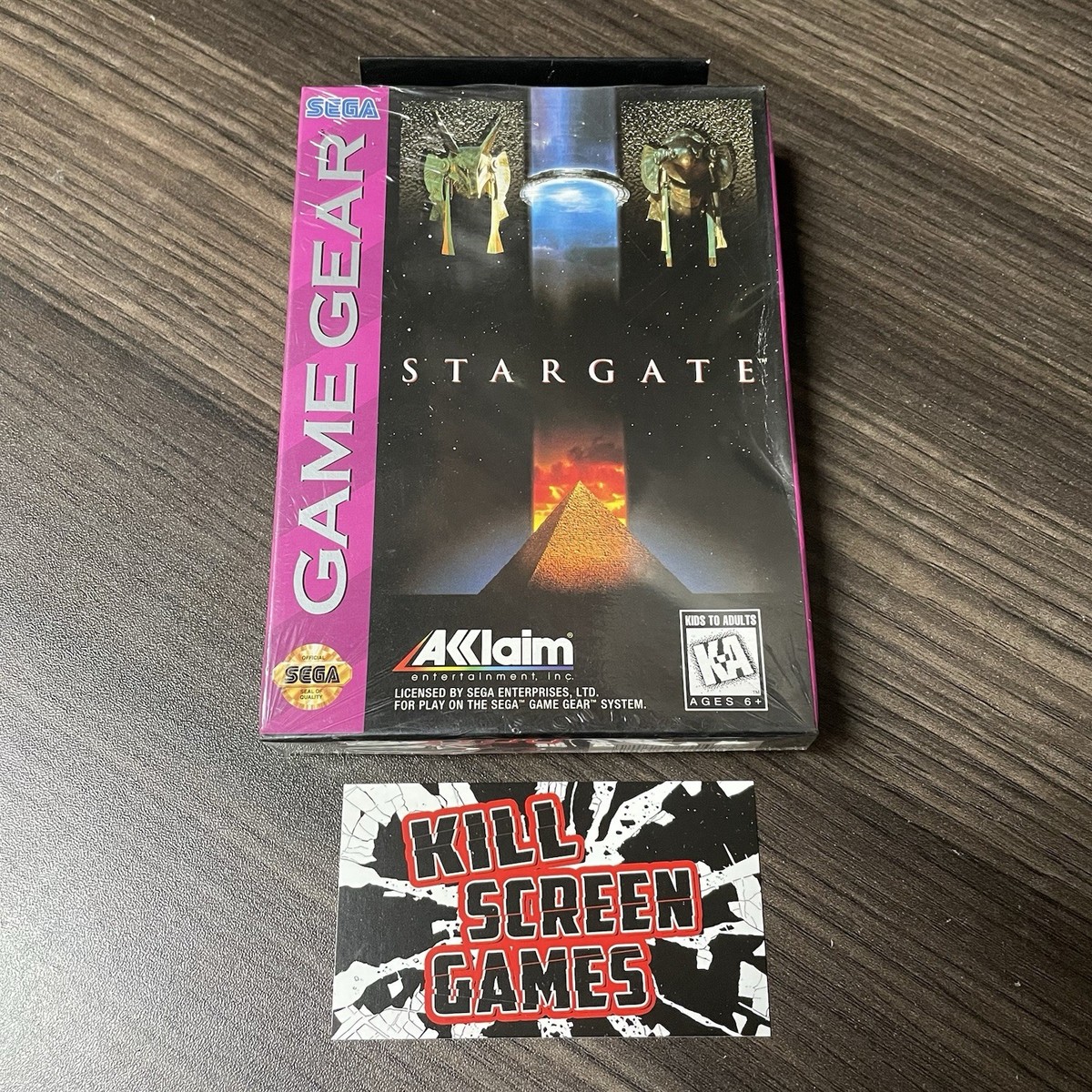 Jeu Stargate Sur Sega Game Gear – Cartouche PAL En Anglais, Bon État