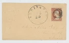 Mr Fancy Cancel 26 CIVIL WAR PATRIOTIC UNLISTED EMBOSSED FLAG & SHIELD CV$150+