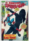 AMAZING SPIDER-MAN #86 (MARVEL, 1970) 1ST NEW BLACK WIDOW CLASSIC COSTUME VG
