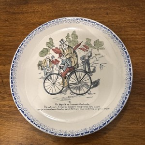 Ancienne Assiette Tour De France - Cyclisme - Made In France