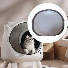 Self Cleaning Cat Litter Box Silicone Mat Silicone Pad Gray Easy Installation