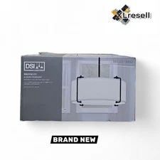 HOME DECORATORS Brookley 4-Light Matte Black Pendant with White Fabric Shade