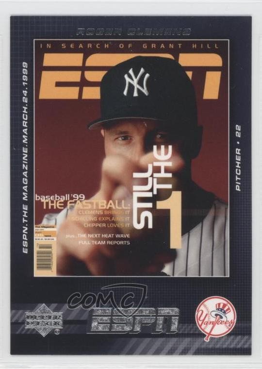 2005 Upper Deck ESPN The Magazine Covers Roger Clemens #MC-1 0a1
