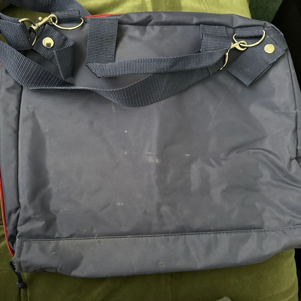 Disney Винни-Пух винтажный темно-синий путешествий сумка с короткими ручками/подгузники - Изображение 2 из 4