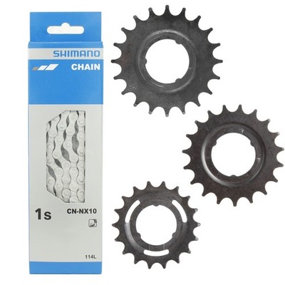 Shimano CN-NX 10 Antirost Fahrradkette Nabenschaltung Singlespeed Wunsch Ritzel