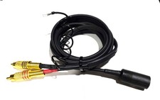 6Ft Bang  Olufsen Din7 Female to Gold 2-RCA Male TurnTable Cable w/ Ground