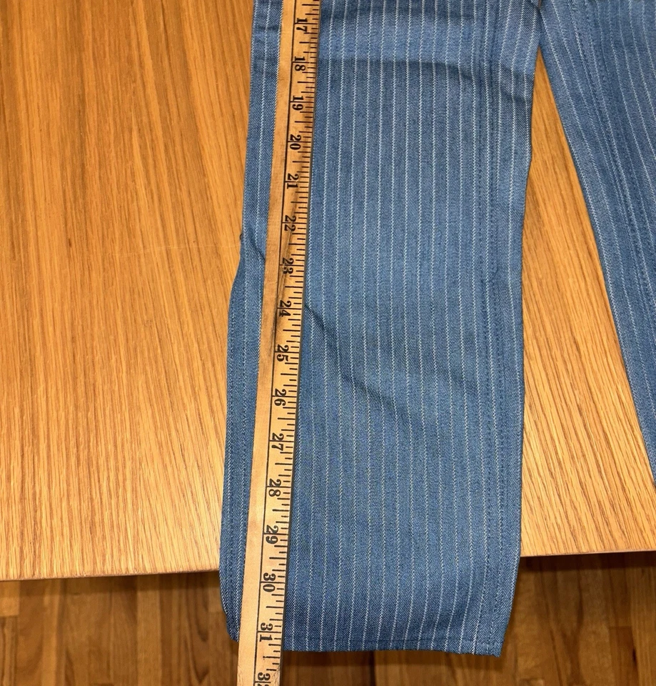 Vintage: Striped Sears Tough-Skins Boys Jeans Size 9 (with tags) - Image 3 of 4