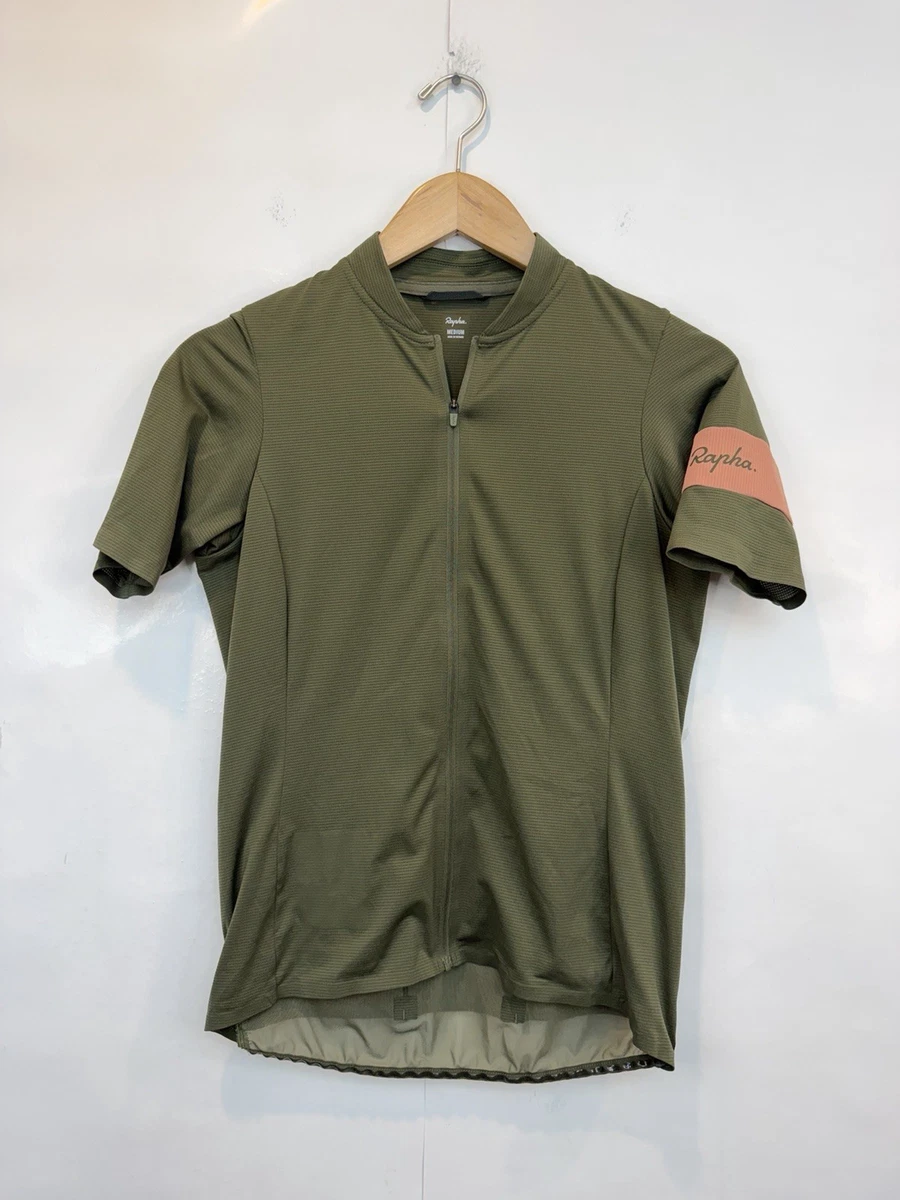 Rapha サイクルジャージ 半袖 オリーブグリーン Rapha Cycling Green Cycling Tops, T-Casuals for sale | eBay