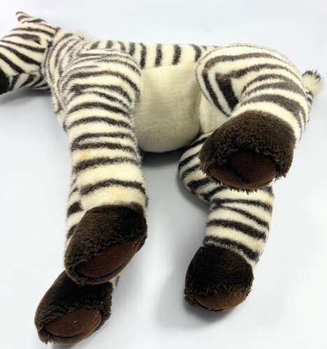 Zebra Plush World Wildlife Fund Plush Large 23" plush vintage 1985 - Picture 5 of 10
