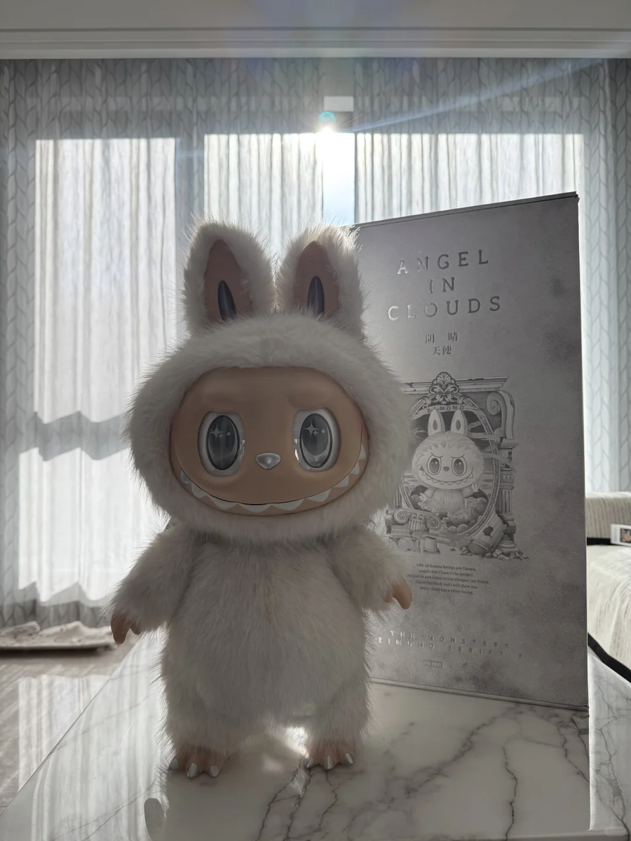 POP MART LABUBU ZIMOMO THE MONSTERS - ANGEL IN CLOUDS Vinyl POP MART LABUBU ZIMOMO THE MONSTERS - ANGEL IN CLOUDS Vinyl