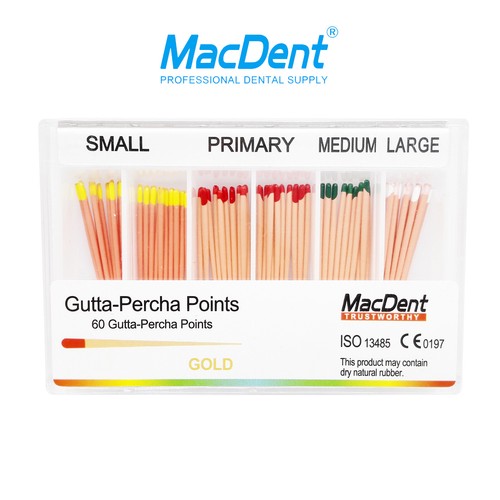 MacDent Dental Gutta Percha Points/Absorbent Paper Points Endodontic Root Canal - Picture 18 of 38