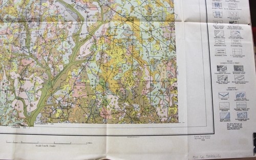 23 Diff USDA Bureau of Soils – State & County Soil Maps 1909-1914 Various States - Picture 5 of 12
