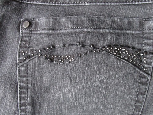 Damen Jeans Hose schwarz von Zerres, Gr. 38 kurz = 19 - Bild 7 von 10