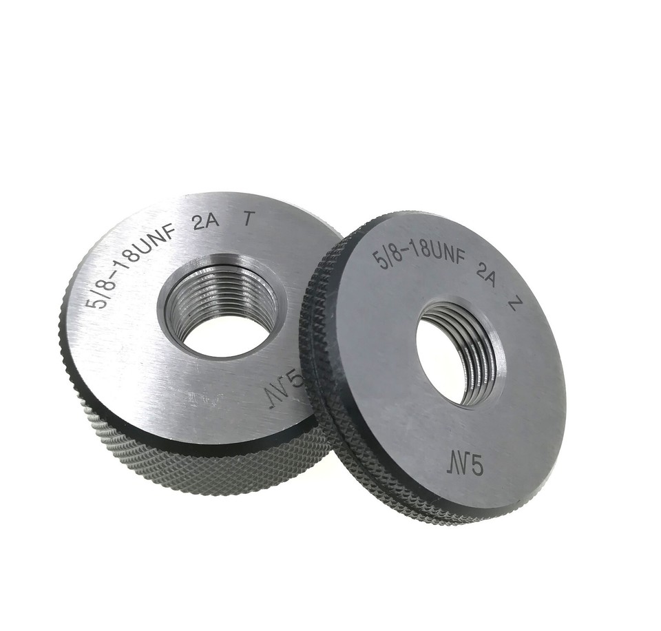 Thread Ring Gage 5/8-18 UNF 2A Thread Ring Gauge GO NOGO Inspection ...