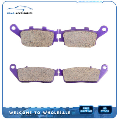Front And Rear Brake Pads For Honda VTX1300C VTX1300S 2004-2007 Carbon Fiber
