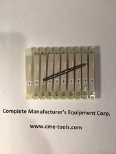 10 pcs Metric Spiral Point Taps M4x0.7 - 4mm x 0.7mm M35 HSS+5% cobalt 2 flute