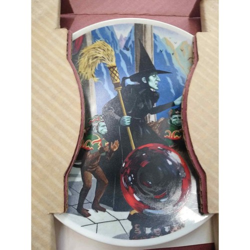 Knowles Wizard of Oz Wicked Witch of the West Collector's Plate - Bild 3 von 3