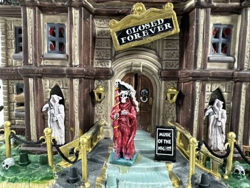 Lemax Spooky Town 2009 Phantom’s Opera House #95807 Retired Working - Bild 15 von 21