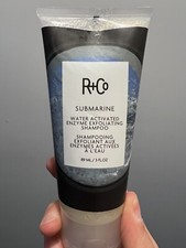 Image of NEW R+Co Submarine Water Activated Enzyme Exfoliating Shampoo 3 oz SEALED