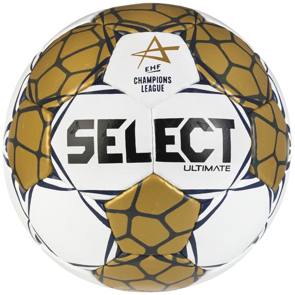 HandbäLle Unisex, Select Champions League Ultimate Official Ehf Handball, Gold-image
