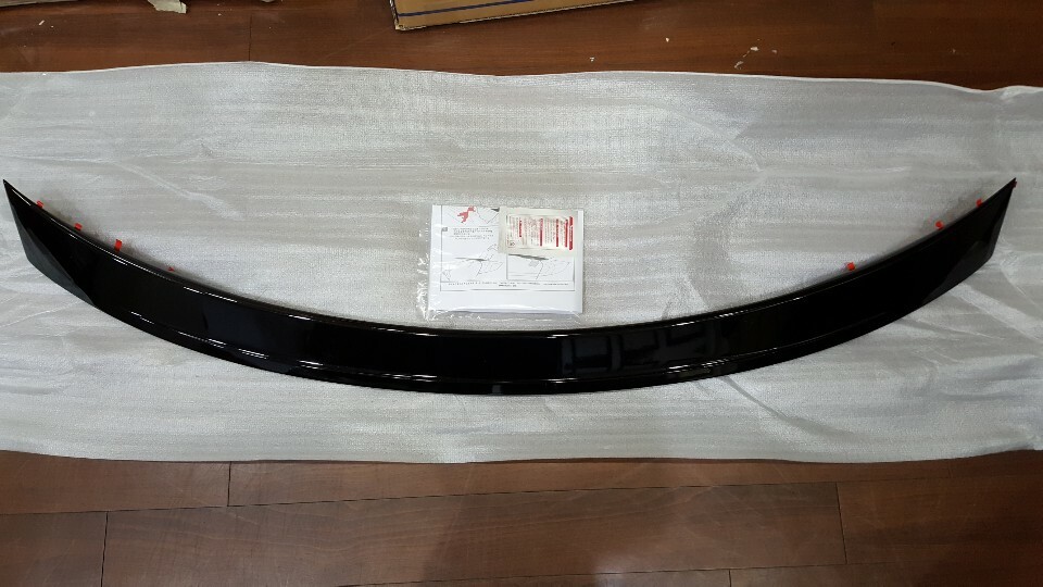 ルナーソロ Onzigoo Rear Trunk Wing Spoiler (Fits: HYUNDAI 2019-2022 DN8