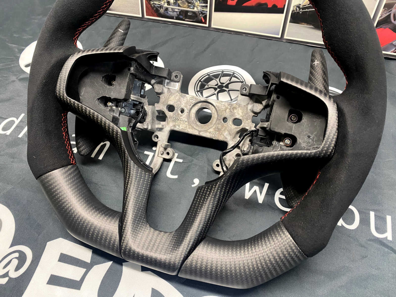 2017+ 2nd gen 17-22 Acura NSX Bespoke OEM Carbon Fiber Extended Paddles