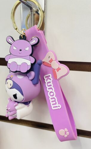 New Kuromi ~Purple ~Key Chain 2” - Picture 2 of 6