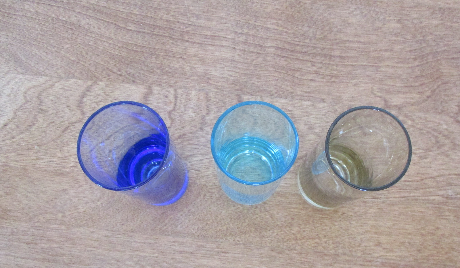 Set of 3 Vintage Colorful 4 in tall Shot Glasses eBay