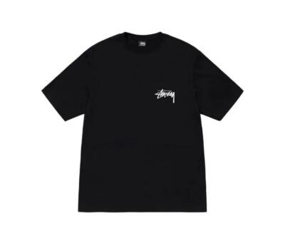 Stussy Plush Tee Black SS23 Men's Sizes Brand New | eBay