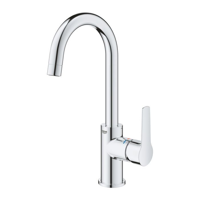 Grohe QuickFix Start Waschtischarmatur 24203002 хромированный, L-образный, hoher Auslauf