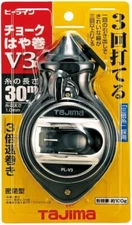 TAJIMA TOOL PL-V3 Chalk-Rite Line/Reel/Tank Cap. 100g Fast-Wind V3 30m