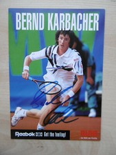 Bernd Karbacher Autogramm signed 10x15 cm Postkarte 