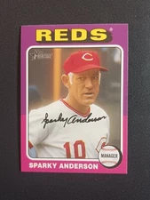 2024 Topps Heritage ***Mini*** Sparky Anderson #111