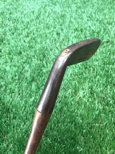 Antique Vintage Scottish Wood Shaft Carruthers Iron - Picture 6 of 8