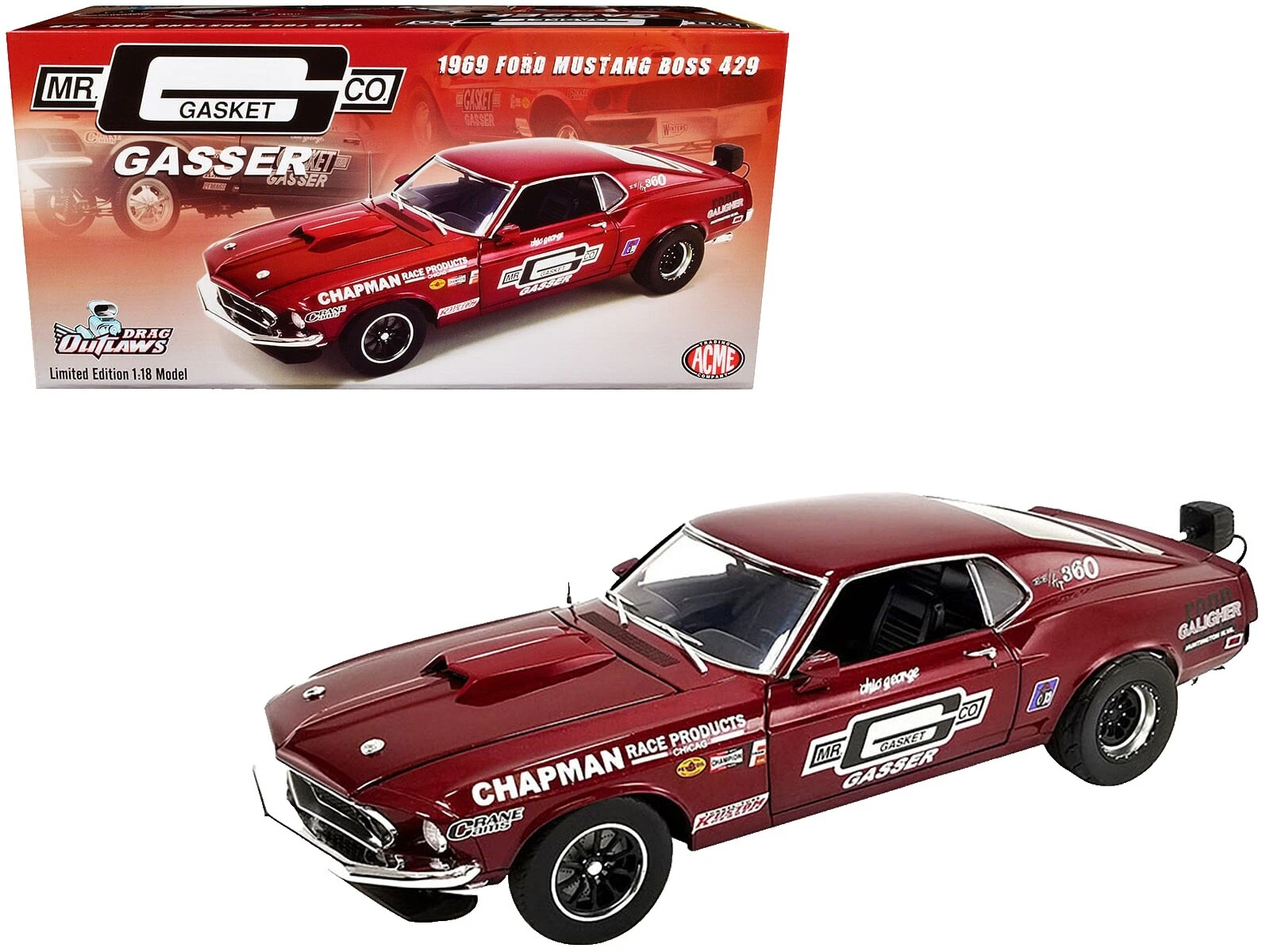 Литые модели спортивных и туристических автомобилей 1969 года масштаб 1:18