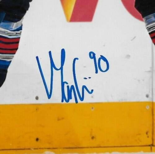 Signed Victor Mancini New York Rangers Autographed 8x10 Photo #1 Original - Picture 2 of 2